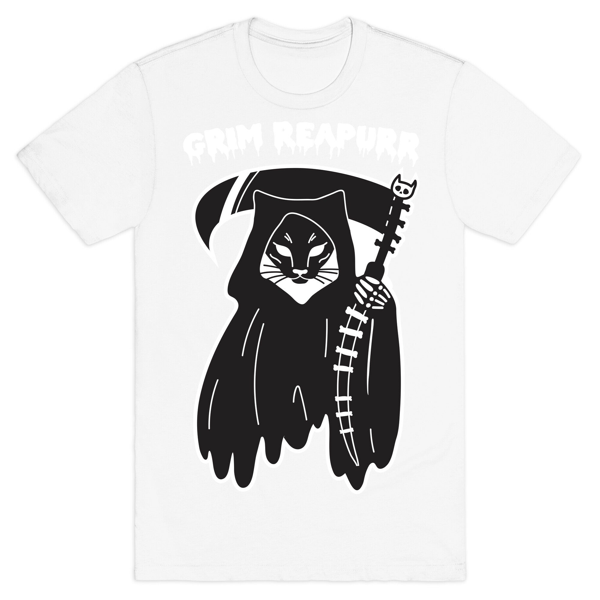 Grim Reapurr Cat T-Shirt